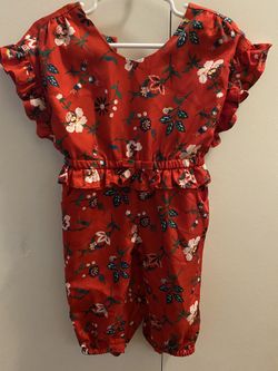 Janie And Jack Babygirl Jumpsuit