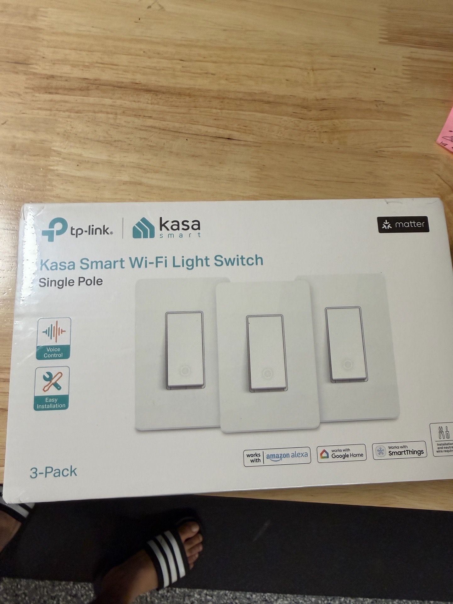 Kasa WiFi switch 3 pack