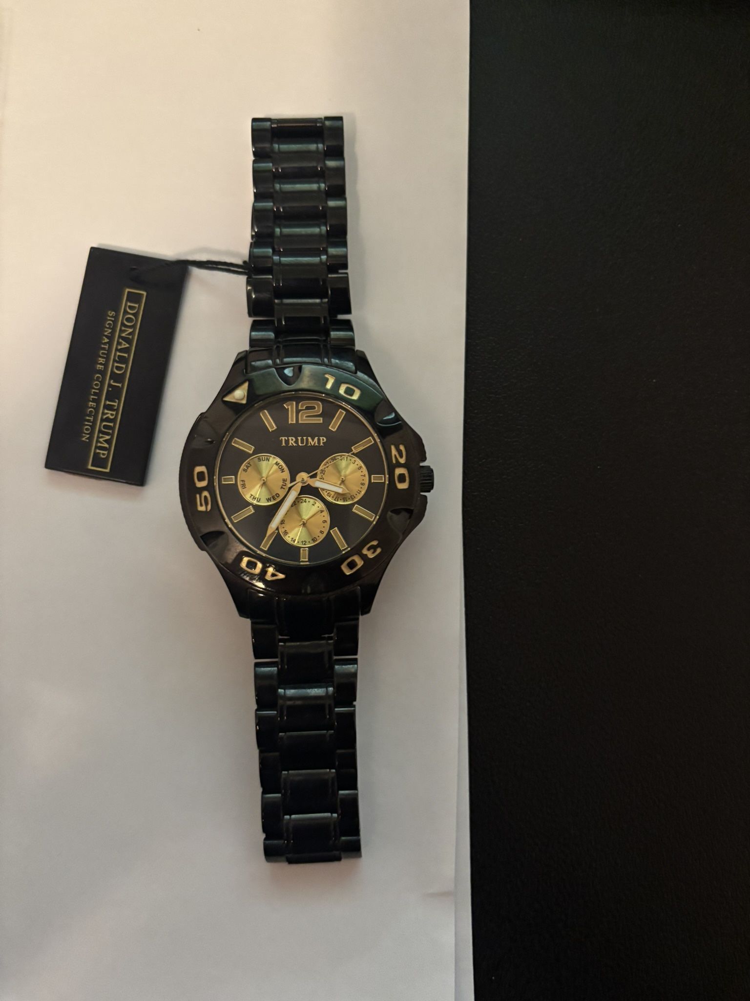 Trump watch brand new