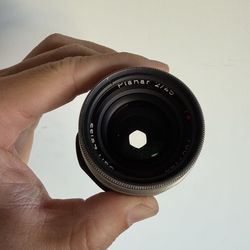 CONTAX Carl Zeiss Planar T* 45mm f/2 G Lens