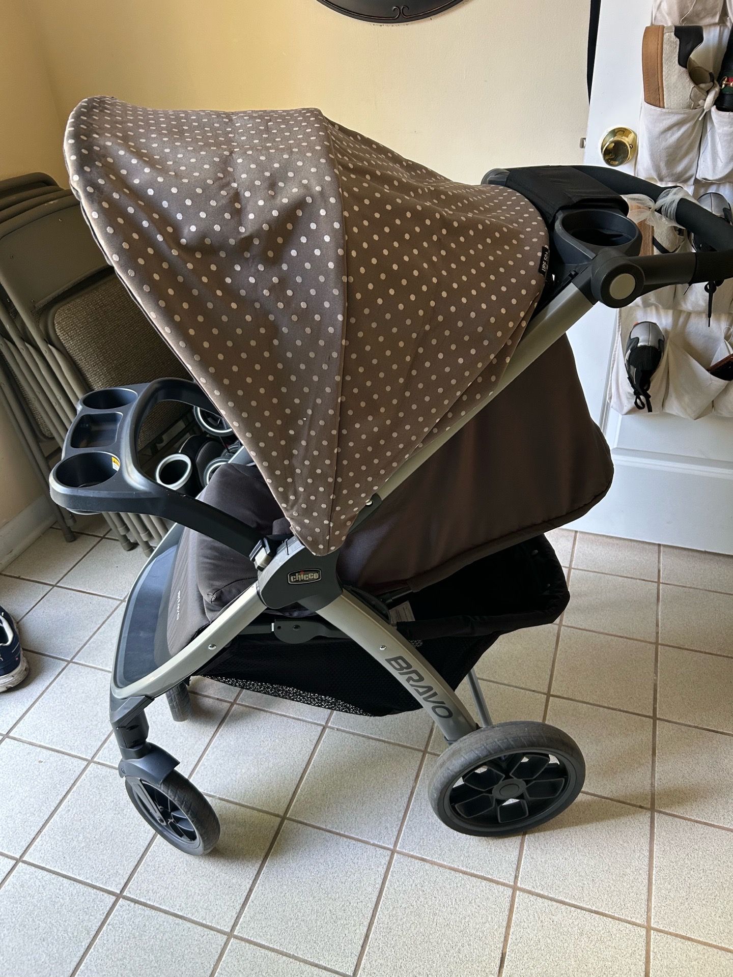 Baby stroller with car seat