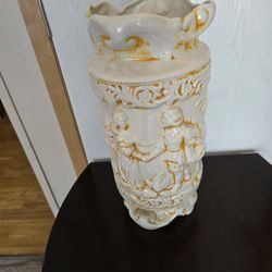 Medieval Themed Umbrella Stand By Easley Ceramics 
