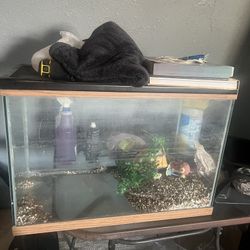 25 Gal Long Fish Tank $40 Obo It Holds Water It Does Not Leak