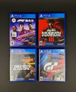 PlayStation 5/4 Disc Games