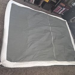 4” Metal Queen Foldable Box Spring Zinus From Amazon 