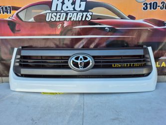 2014 2015 2016 2017 2018 2019 2020 2021 TOYOTA TUNDRA FRONT BUMPER UPPER GRILLE GRILL ORIGINAL USED