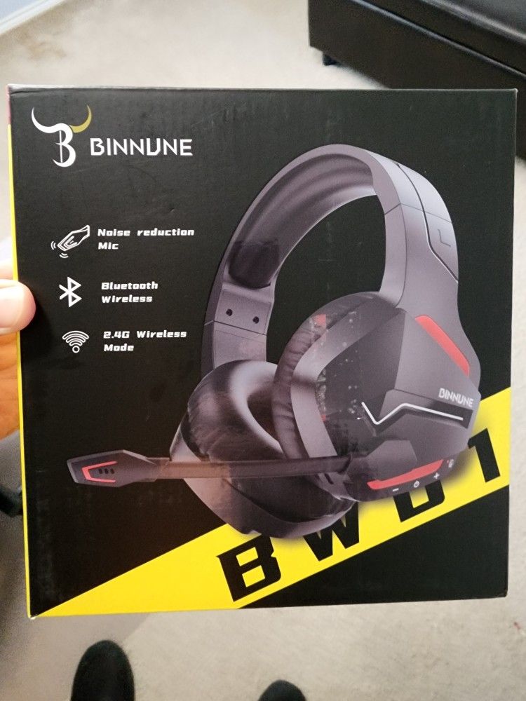 Gaming Wireless Headset. Binnune BW01