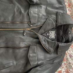 Leather Jacket Size M