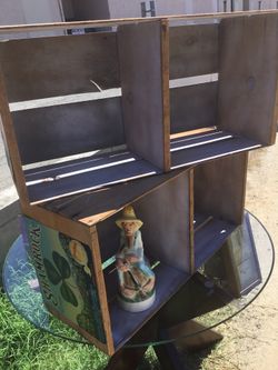 Antique wood crate