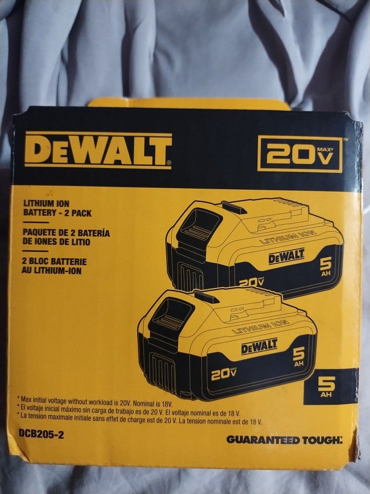 DeWalt 20v Batteries