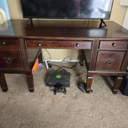 Chestnut Inlaid Desk