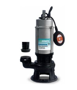 1HP, Max 6500 GPH Sewage Grinder Pump, 115V Trash Pump, 52.5ft Head
Alloy Steel Cutter, 100% Copper Motor, 2" Discharge, Fits 18"x30" Sump Basin, Requ