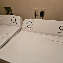 AMANA Top Load Washer and Electric Dryer Set