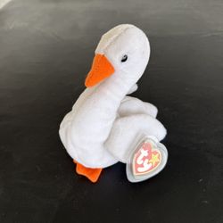 TY Beanie Baby Swan Named Gracie
