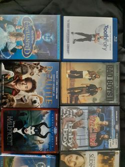 Dvd and blu rays