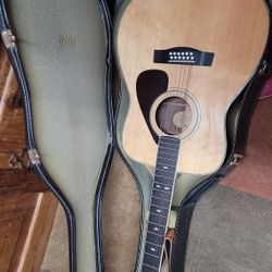 Yamaha 12 String Guitar