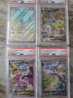 45 PSA 10's Pokemon Cards