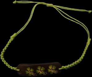 Handpainted adjustable bracelet, OBO