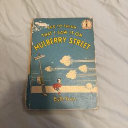 Dr. Seuss – And to Think That I Saw It on Mulberry Street (Vanguard Press Edition)