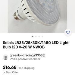 16 Bulbs 10 Bucks Each New 16