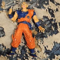 Dragon Ball Super Limit Breaker 12" Super Saiyan Blue Goku Action Figure – Collectible Toy by Bandai
