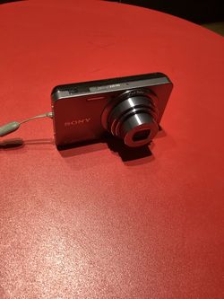 SONY Cyber-shot DSC-W570 16.1MP 5x Optical Zoom Digital Camera with battery and charger