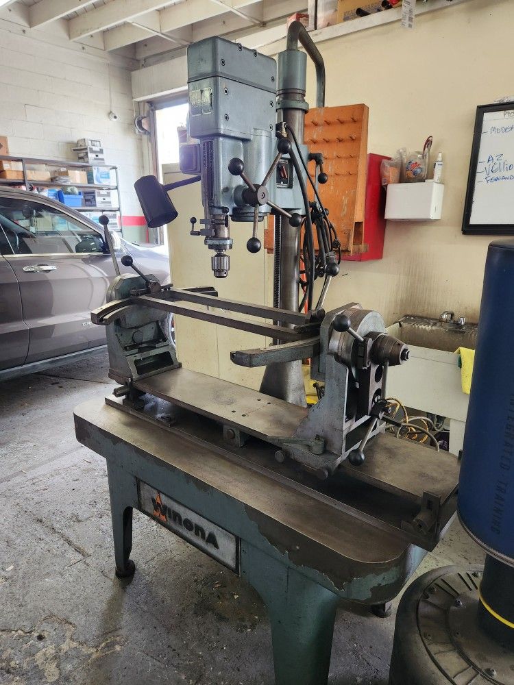 Winona Van Norman Seat and Guide Machine