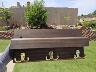 Key rack mail holder organizer entryway storage wall mount HANDMADE