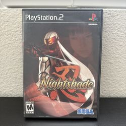 PlayStation 2 (PS2) Game Nightshade