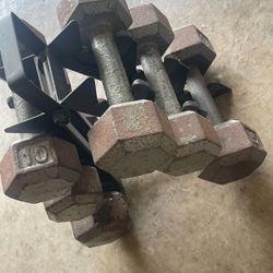 Weights With Rack