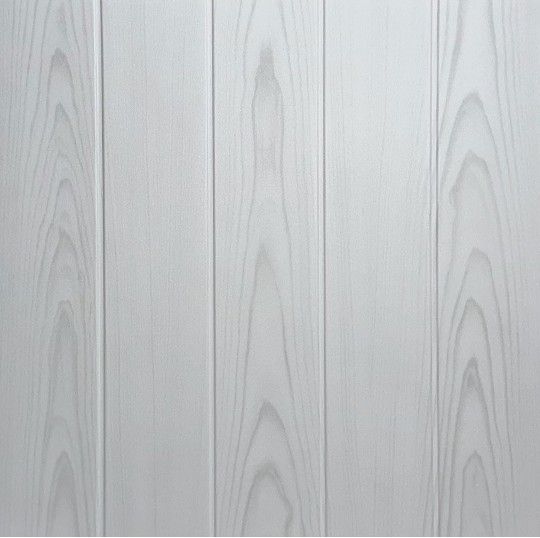 À LA MAISON CEILINGS R104 Bead Board Pre Painted Foam Glue up Ceiling Tile (256 sq. ft./Case) Pack of 96...