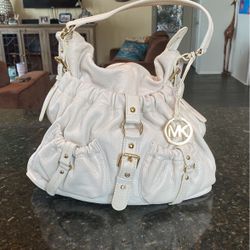 Michael Kors leather tote bag
