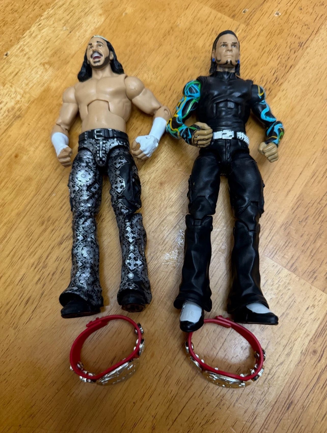 WWE The Hardy Boyz Matt And Jeff Team Xtreme Figures