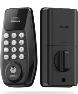 DESLOC C100 Keyless Entry Door Lock with Visual Display, Auto Lock