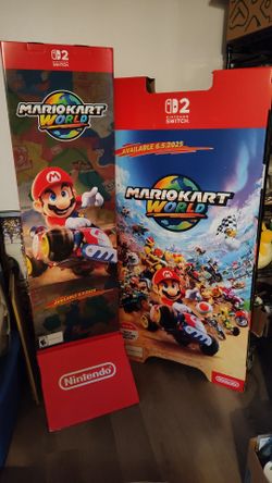 Nintendo Switch Mario Kart World Displays