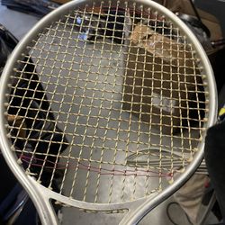 Vintage Tennis Racquet add In