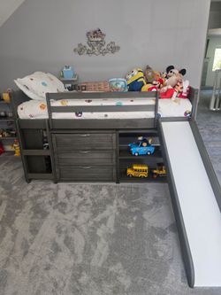 Slide bed