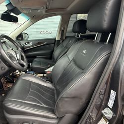INFINITI QX60 FRONT SEAT SIDE DRIVER LEATHER/ SILLA DELANTERA LADO CONDUCTOR CUERO 
