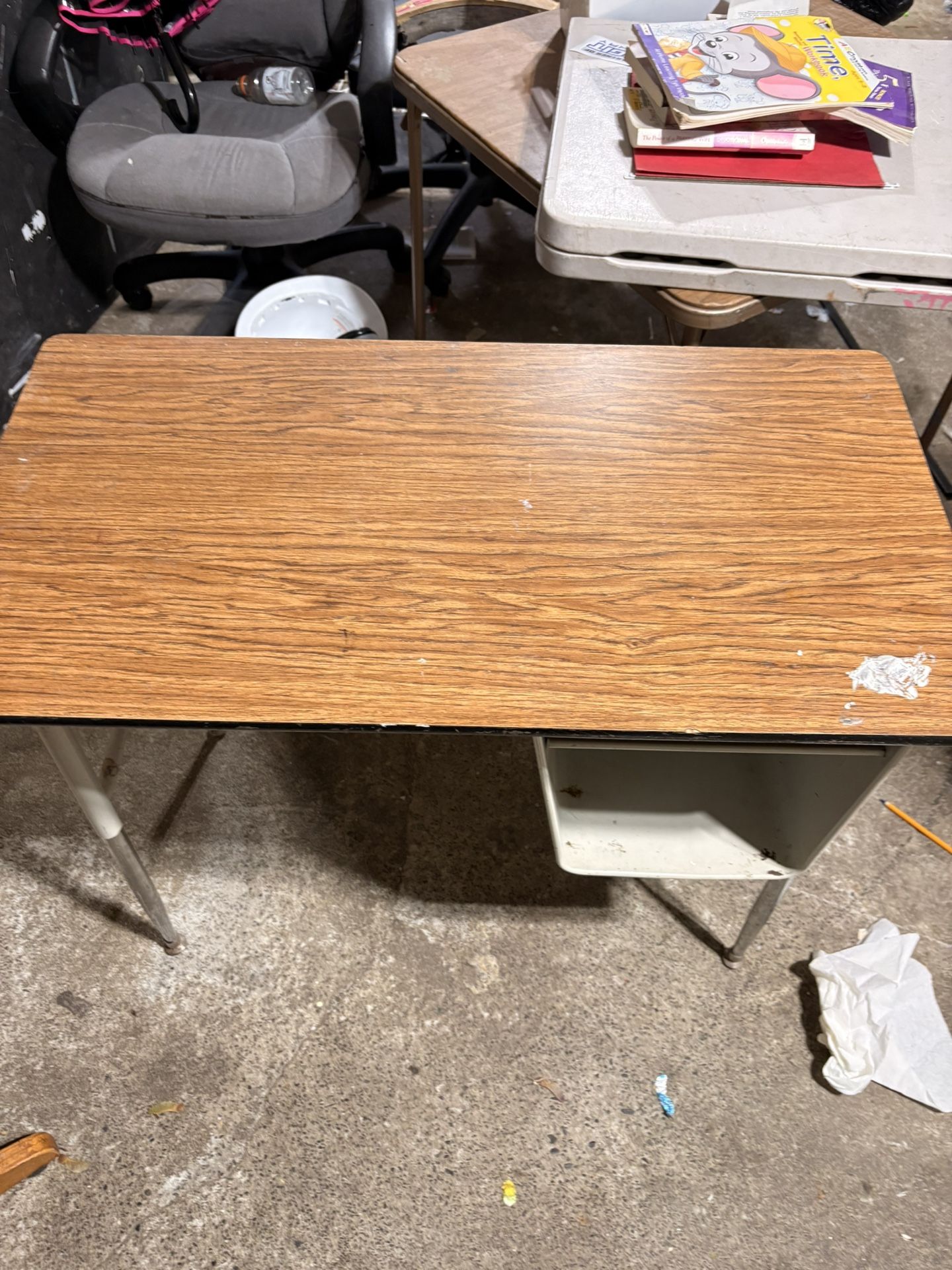 School Desk And Table