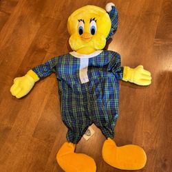 Vintage 1994 Tweedy Bar, Warner Brothers Pajama Stuffer Shipping Available