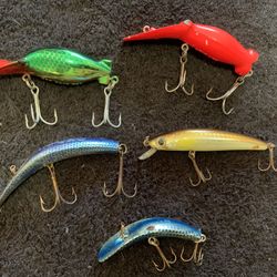 Fishing Lures, Plugs, Spoons