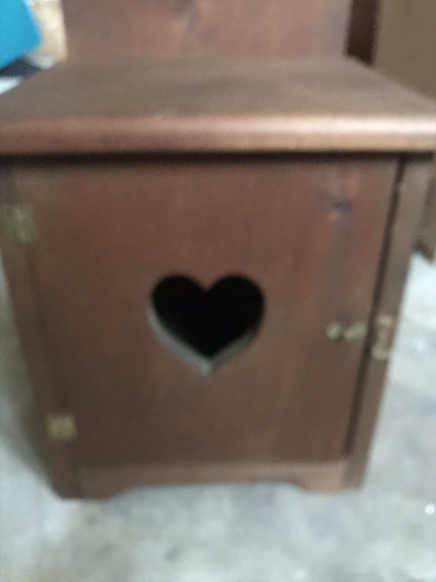 Vintage Wooden Accessory Stand