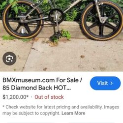 Bmx Diamondback 1985