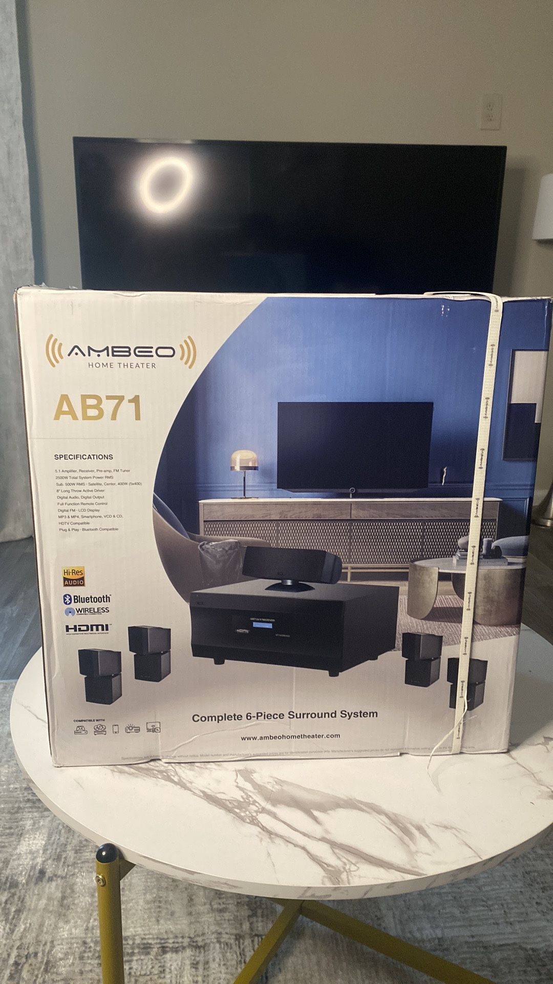 Ambeo Home Theater Surround Sound System