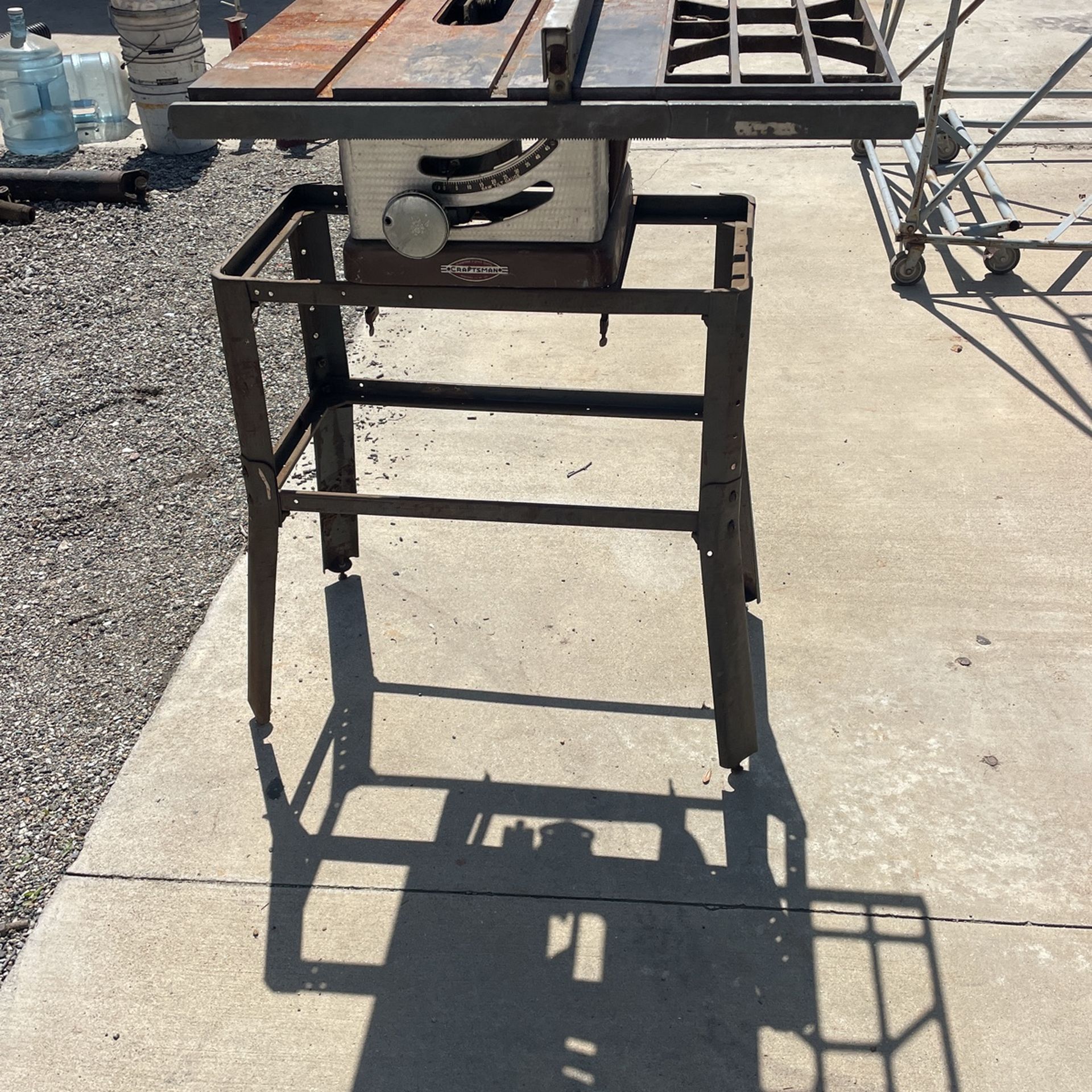 Craftsman Tablesaw, No Motor