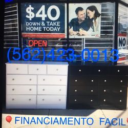 Dresser 9 Drawers In Any Color New-SIZE-56W-16D-43H