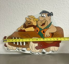 The Flintstones Laser Cut Metal Sign 