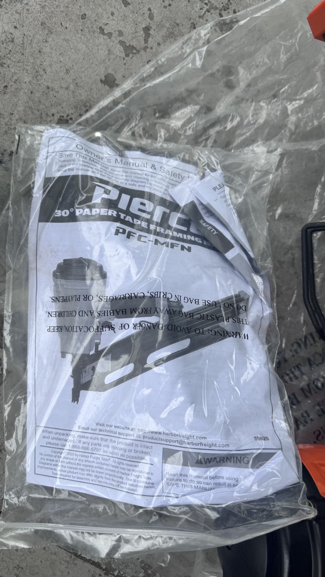 PIERCE FRAMING NAILER 30° PAPER