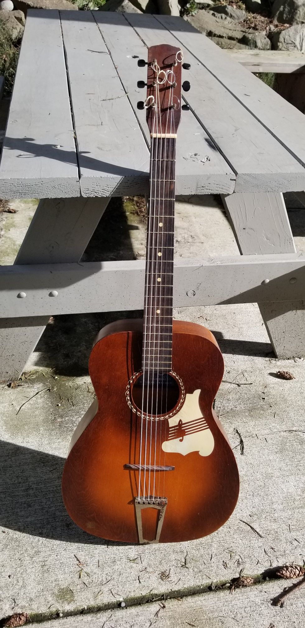 1937 Supertone Parlor Guitar