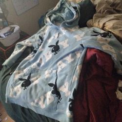 Adult Small Playboy Hoodie 